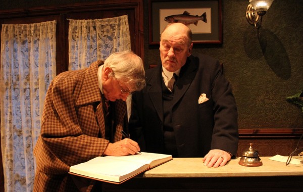 Professor Parkins and Barnaby Fitch