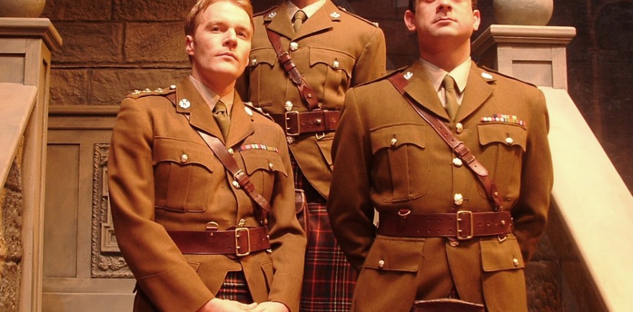 Capt Eric Simpson, Major Dusty Millar & 2nd Lt McKinnon