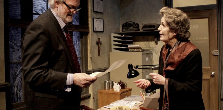 Frank Galvin and Mrs McDaid