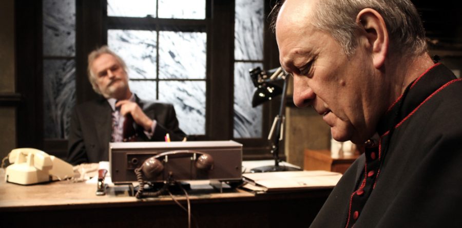 Frank Galvin and Bishop Brophy